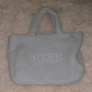 PINK Victoria's Secret Soft Gray Tote